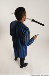 Garson STANDING POSE WITH KATANA AND TWO GUNS